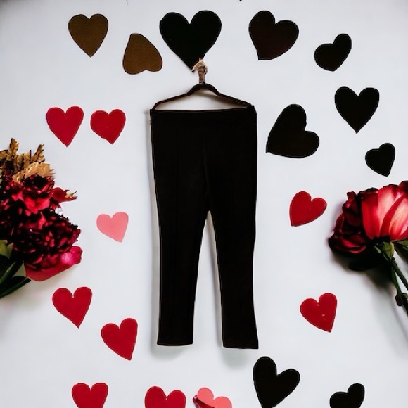 Andrew Marc Black Faux Suede Pants/Leggings - Picture 15 of 15